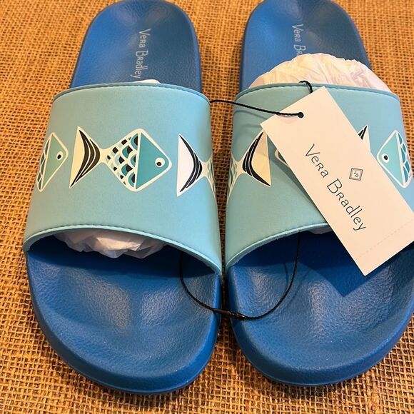 NWT Vera Bradley beach slides - Picture 3 of 3